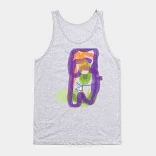 Rectangle Ice Cone by Avery Tank Top